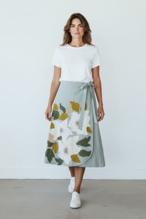 Stargaze Lily Wrap-around Skirt