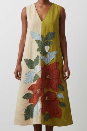 Stargaze Lily - Double shaded midi dress